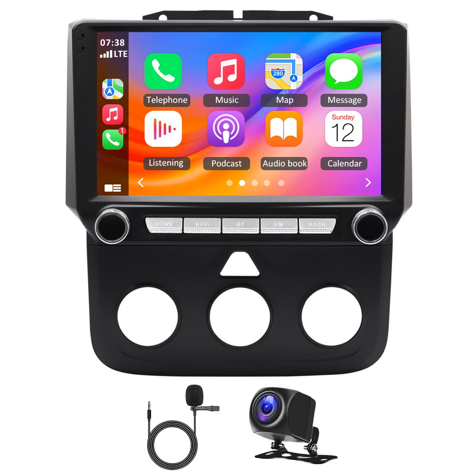 ANDROID 14 CAR STEREO FOR 2013-2018 DODGE RAM 1500 2500 350 APPLE CARPLAY 2+32GB