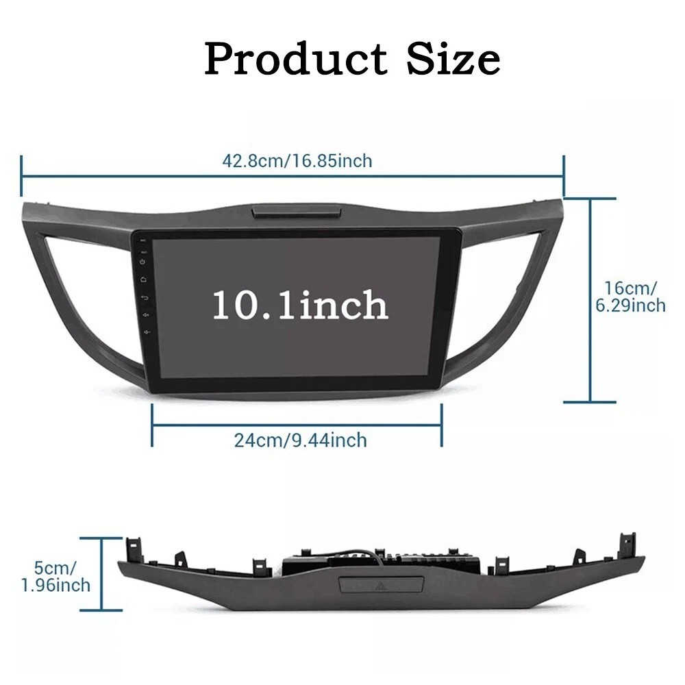 For Honda CRV 2013-2016 Car Screen Carplay Bluetooth Android Auto radio 1280*800