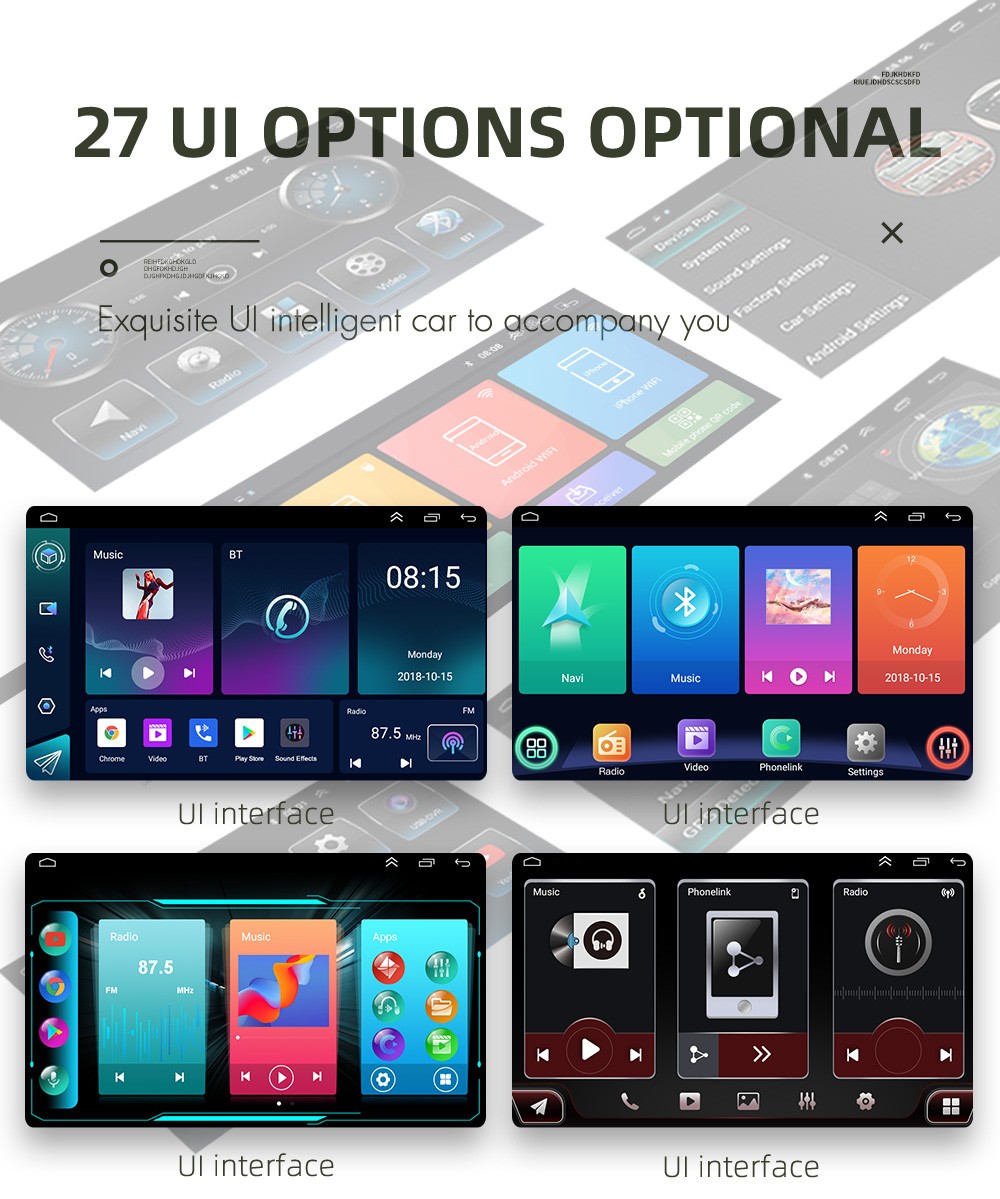 Touch Screen Car MP5 Player Navi 4+32G WIFI SWC Fit For Honda Accord 2008-2012