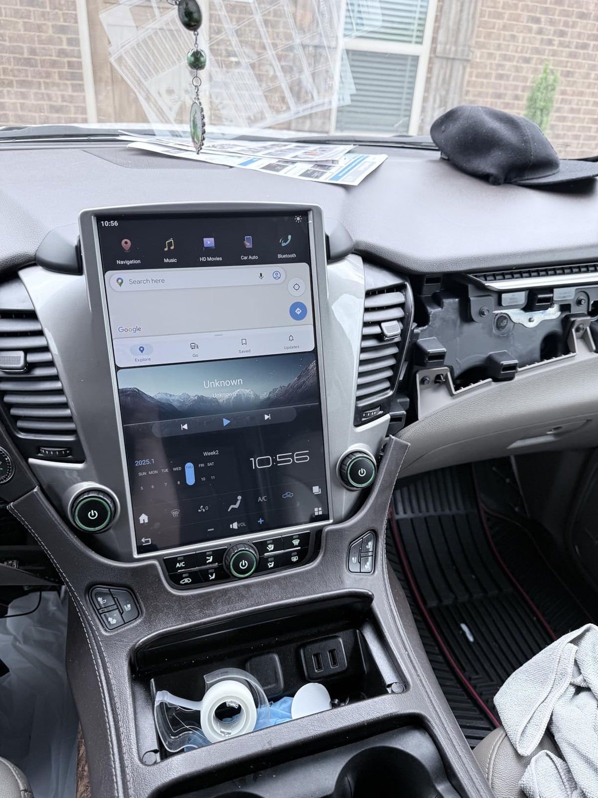For Chevrolet Tahoe GMC Yukon 2014-2020 14.4″ Android Tesla GPS Radio Big Screen
