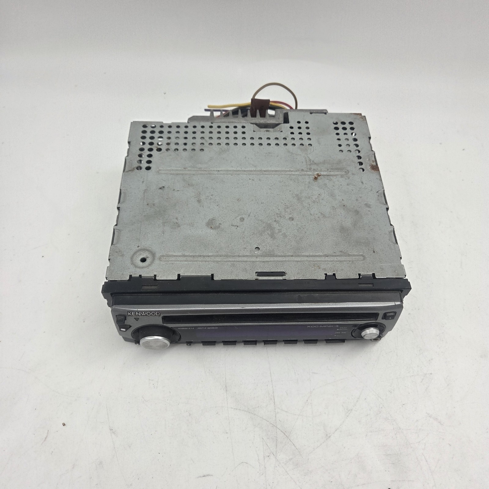 Kenwood KDC-MP205 Am Fm CD Player MP3 50 Watts X 4 Tested Working Vintage