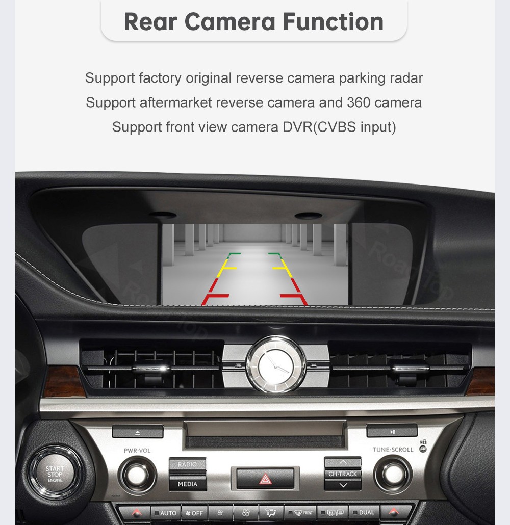 Wireless Carplay Android Auto Module For Lexus ES 2014-2019 Mirror Link AirPlay