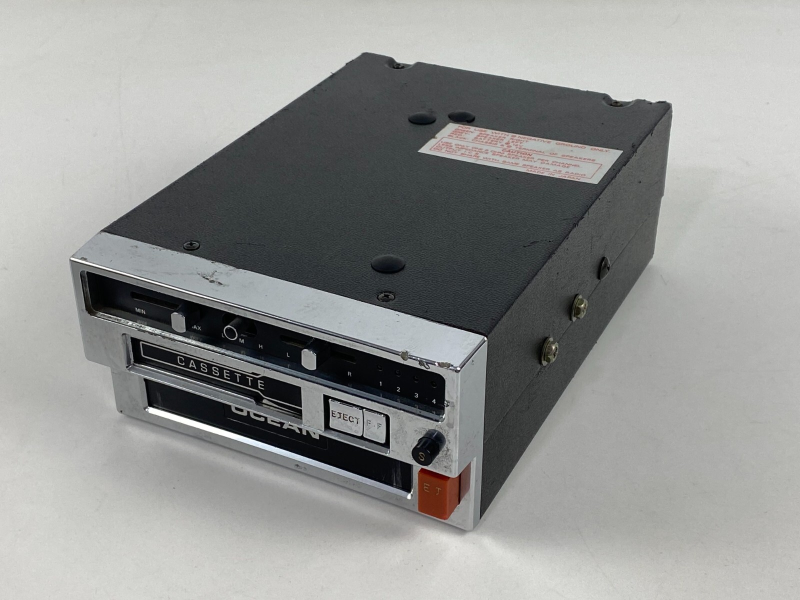Vintage Ocean 8-track Car cassette player Japan
