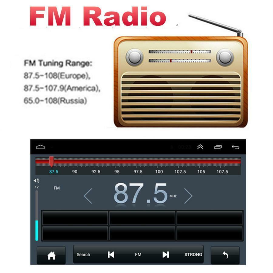 9” 4-Core 1GB＋16GB Android 9.1 Car Stereo Radio GPS Player For Honda CRV 06-11