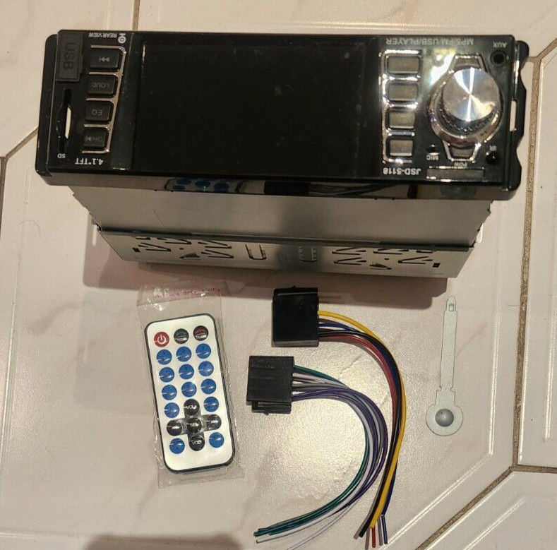 JSD 4.1 Inch MP3 Player with Radio Receiver, USB Slot & SD/MMC Card JSD-5118