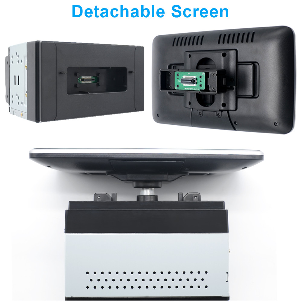 10.1″ Double 2 Din 2+64GB Android 13 Rotatable Car Stereo GPS Radio Carplay DVR