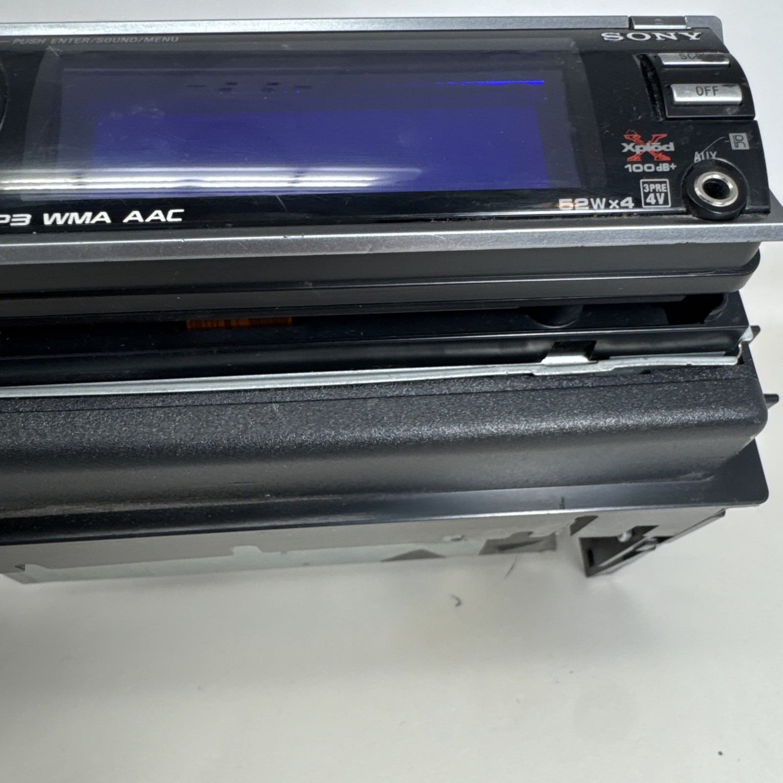 SONY CDX-GT72W w/ Head Unit And Cables Graphics