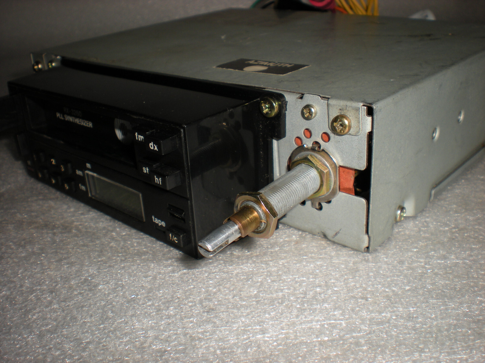 Vintage Coustic PLL Synthesizer RX-3260 Tape Cassette Receiver Player Shaft Styl