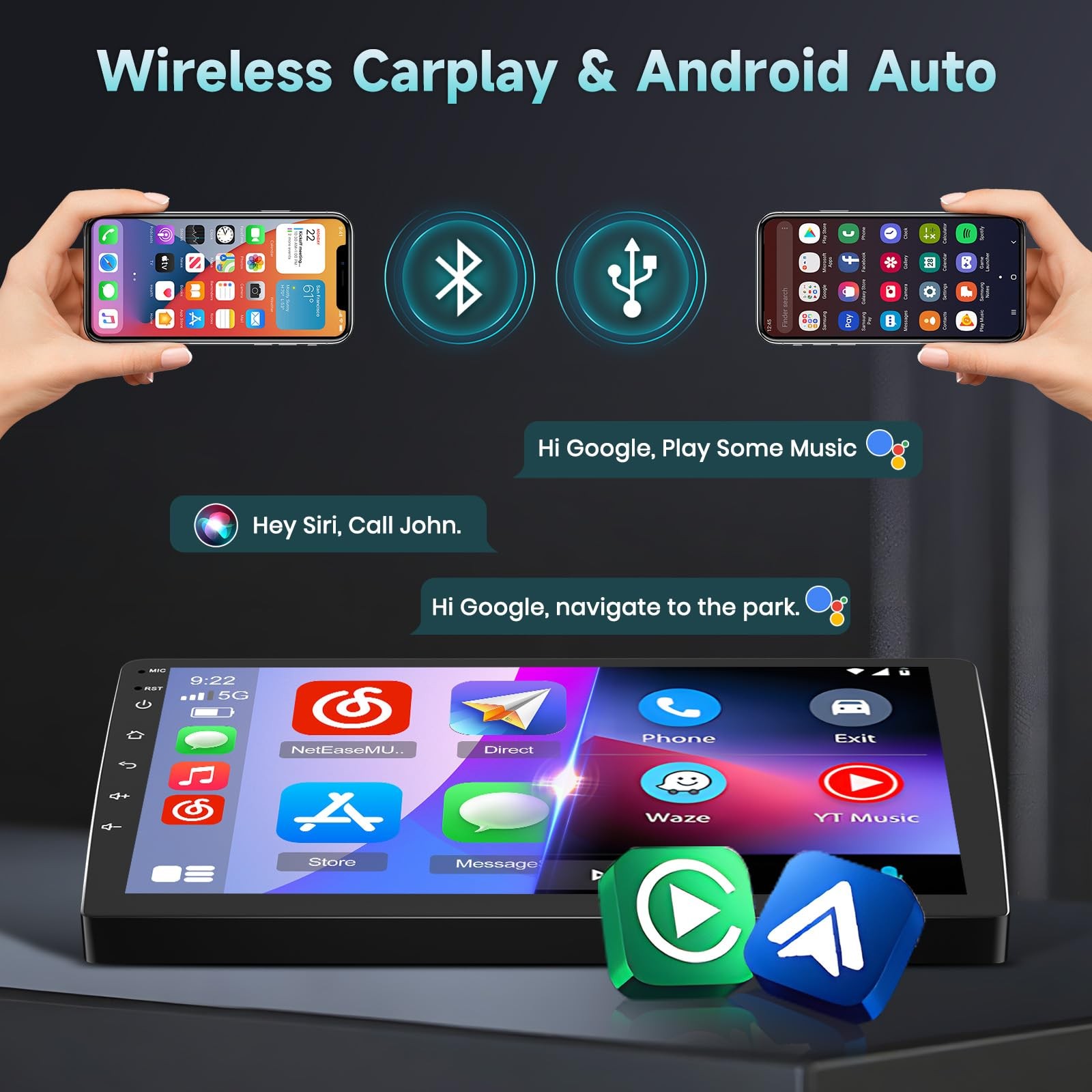 Mantian Android Car Stereo For Honda Crv 2007 2008 2009 2010 2011 Wireless