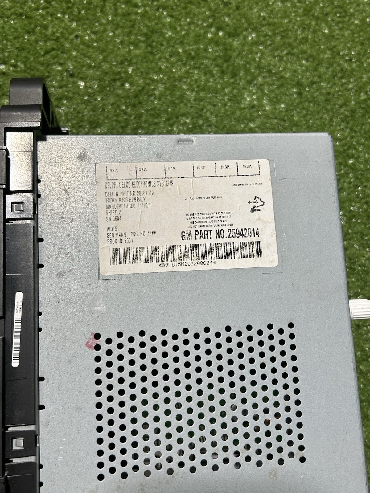 GM 25942014 GMC/Chevy Truck Radio Stereo Receiver UNTESTED