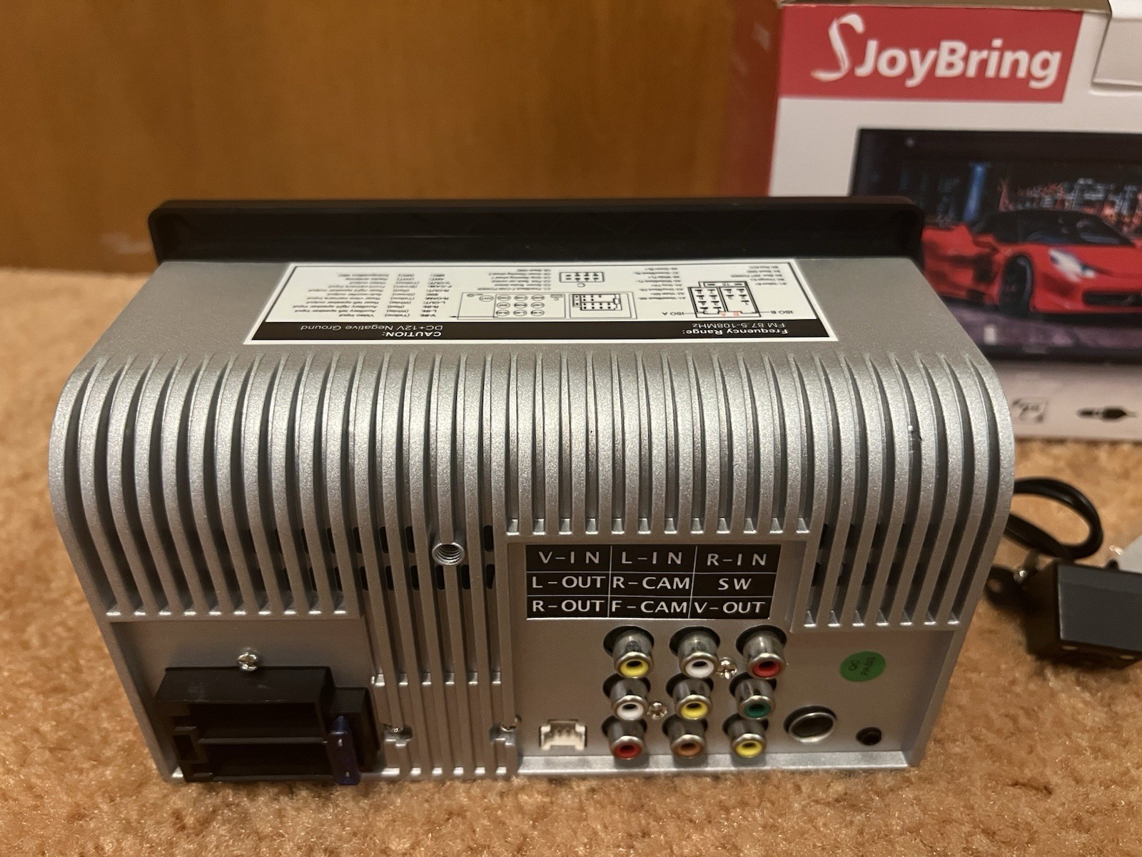 JoyBring JOY-W006 Double Din Stereo 7″HD With Hardware