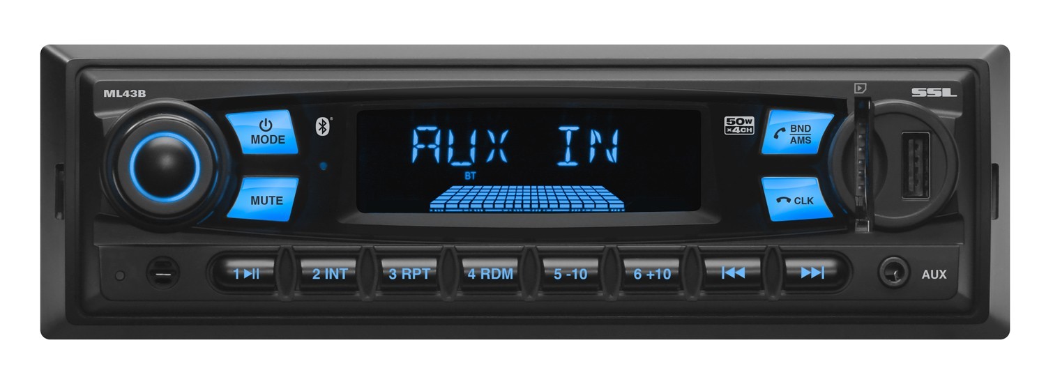 Single DIN Bluetooth AM/FM Radio &” Dash Speakers For 2003-2006 Dodge Sprinter