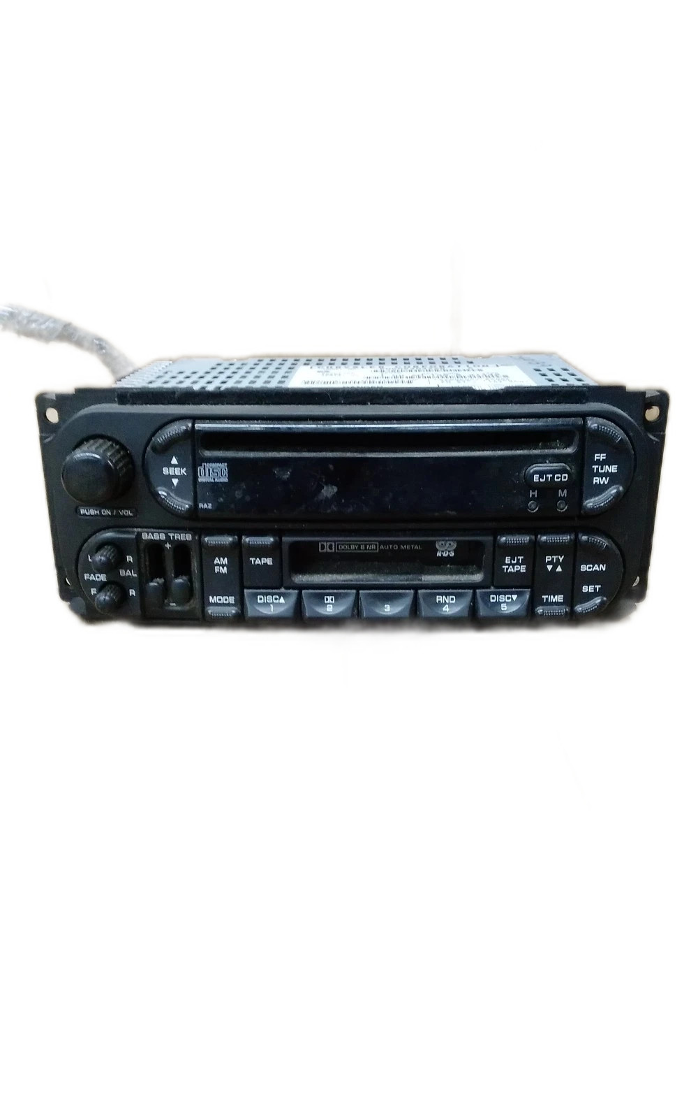 2005 Dodge Caravan SXT AM/FM/CD/Cassette Radio OEM