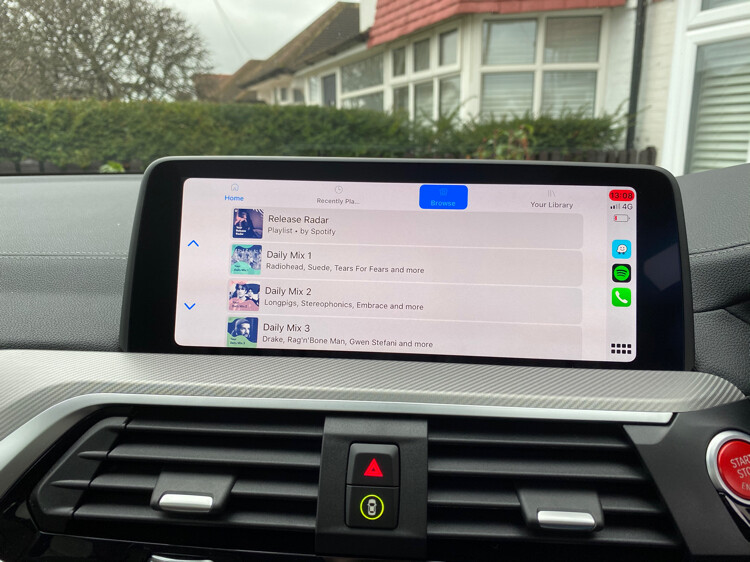 BMW Carplay activation F series G series full screen video in motion activatio