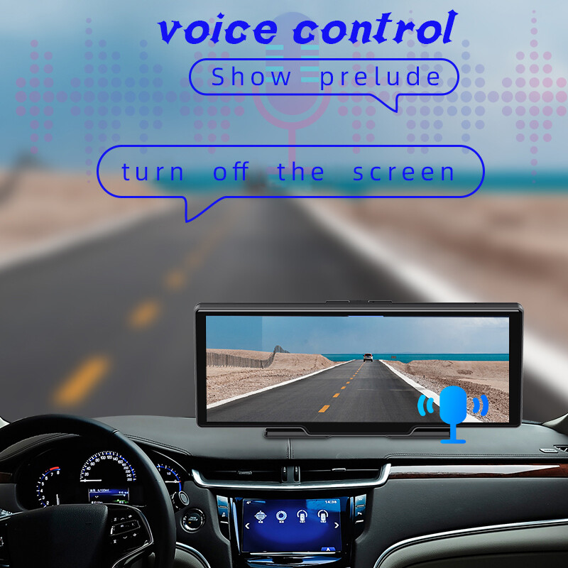 10 Inch Carplay Android Auto Bluetooth AUX Touch Screen Mirror Link Camera FM