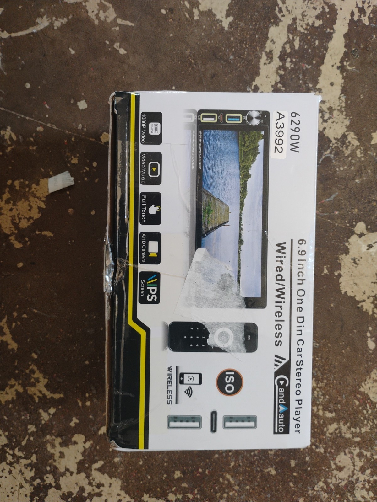 6.9 inch One Din Car Stereo Player