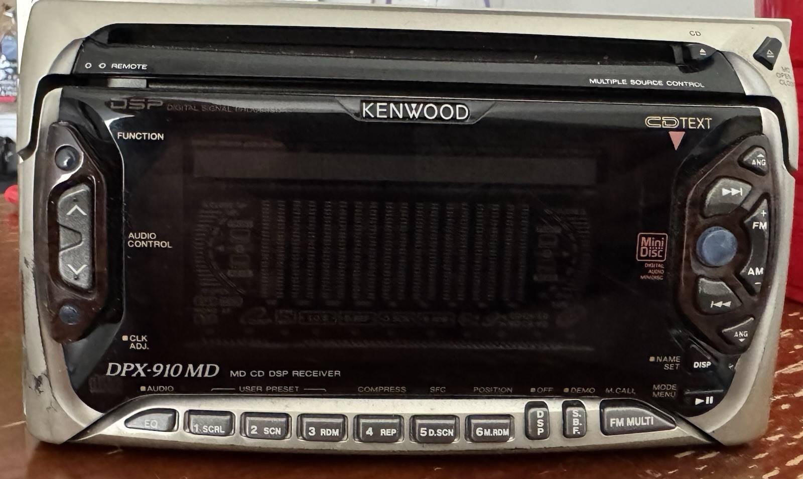 JDM Kenwood DPX-910MD Double Din Dsp — TESTED AND VERIFIED WORKING (USA SELLER)
