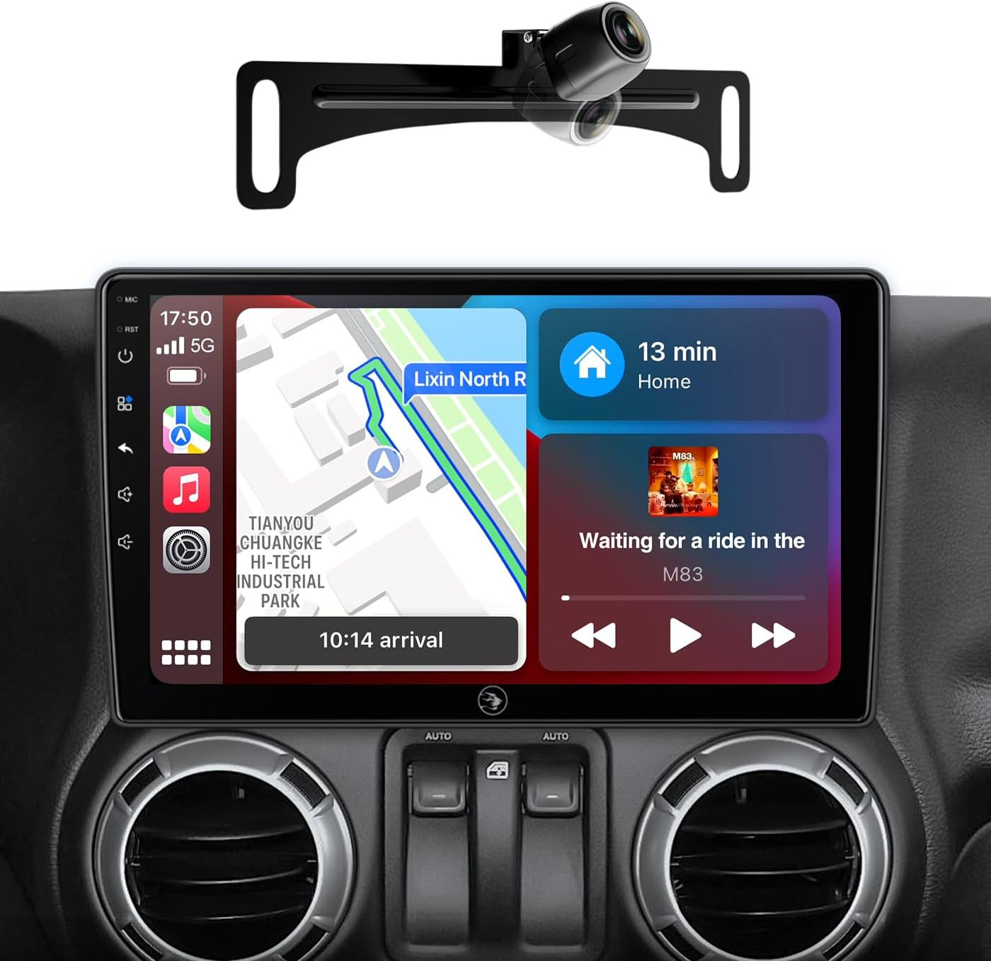 Car Radio Stereo for Jeep Wrangler JK Compass Patriot Liberty | Linux 10.2 Inch