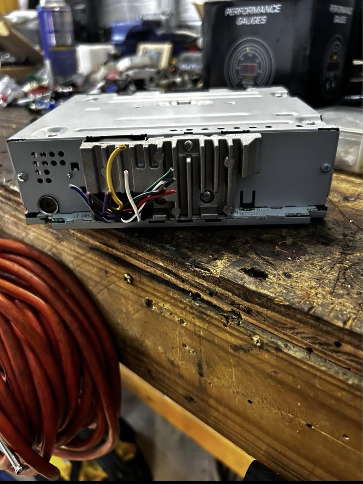 [Used] Carrozzeria DEH-380 1DIN CD Player Confirmed Operation