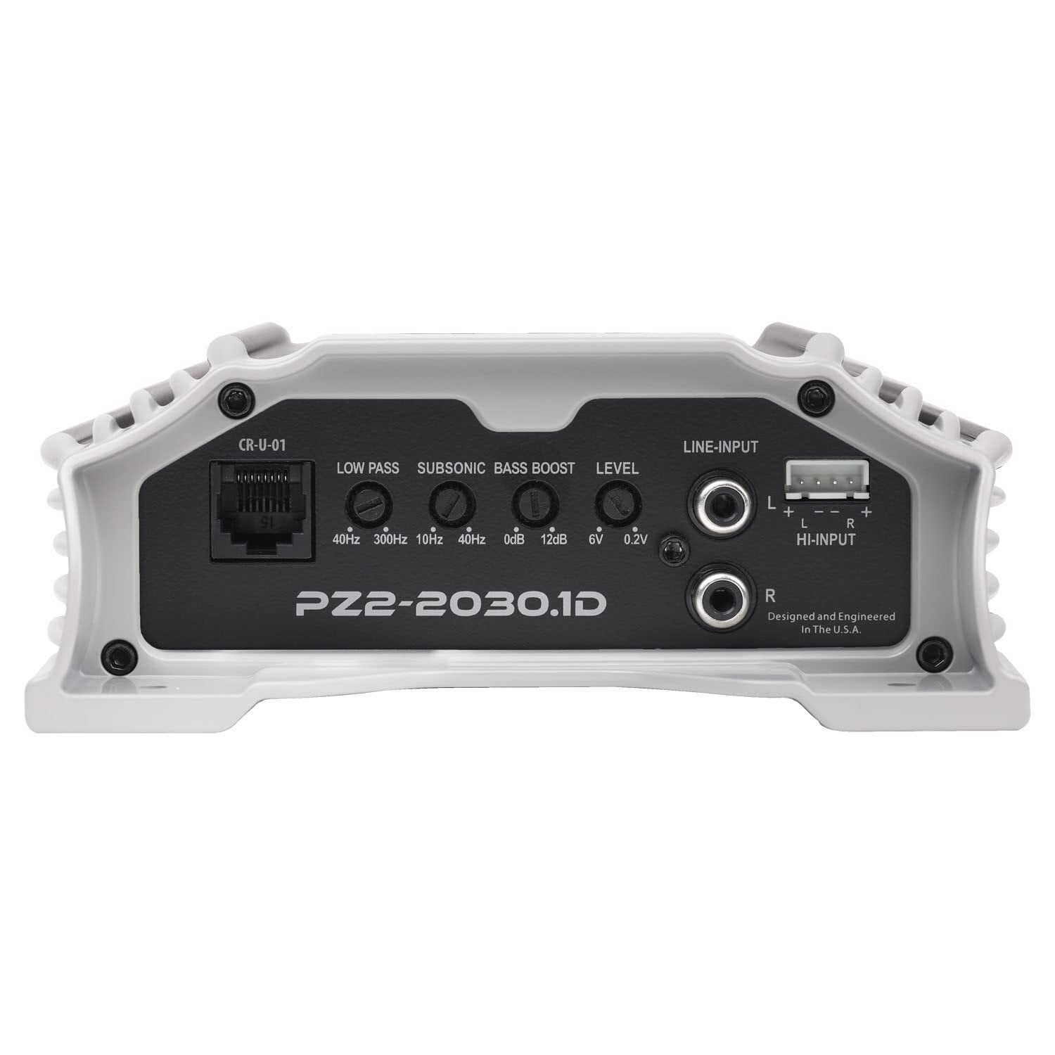 Crunch PZ2-2030.1D POWERZONE 2000 Watt Mono Amplifier, Car Audio Amplifier + KIT