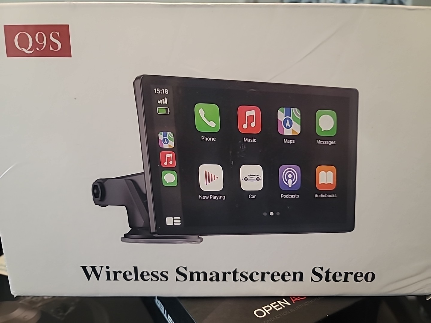 Hauxiy Q9S 9″ Wireless Smartscreen Stereo New Sealed