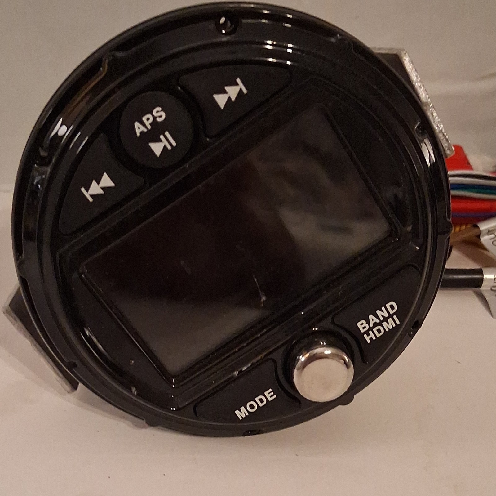 1 DIN Digital Media Receiver Band HDMI Round Face HDMI Aux RCA Video Input