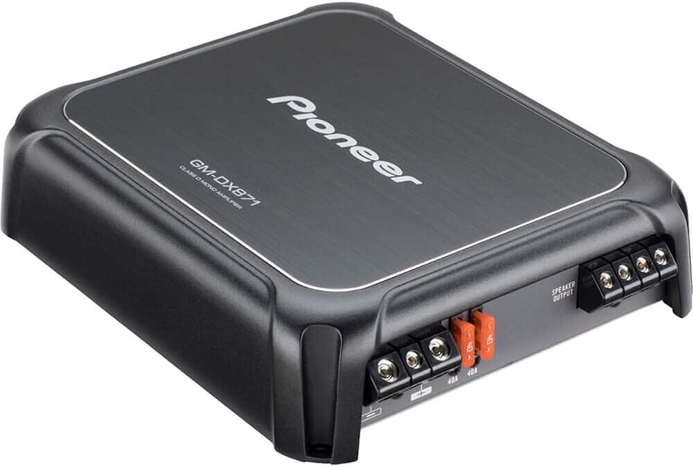 PIONEER GM-DX871 MONOBLOCK 1600W SUBWOOFERS SPEAKERS BASS CLASS D AMPLIFIER