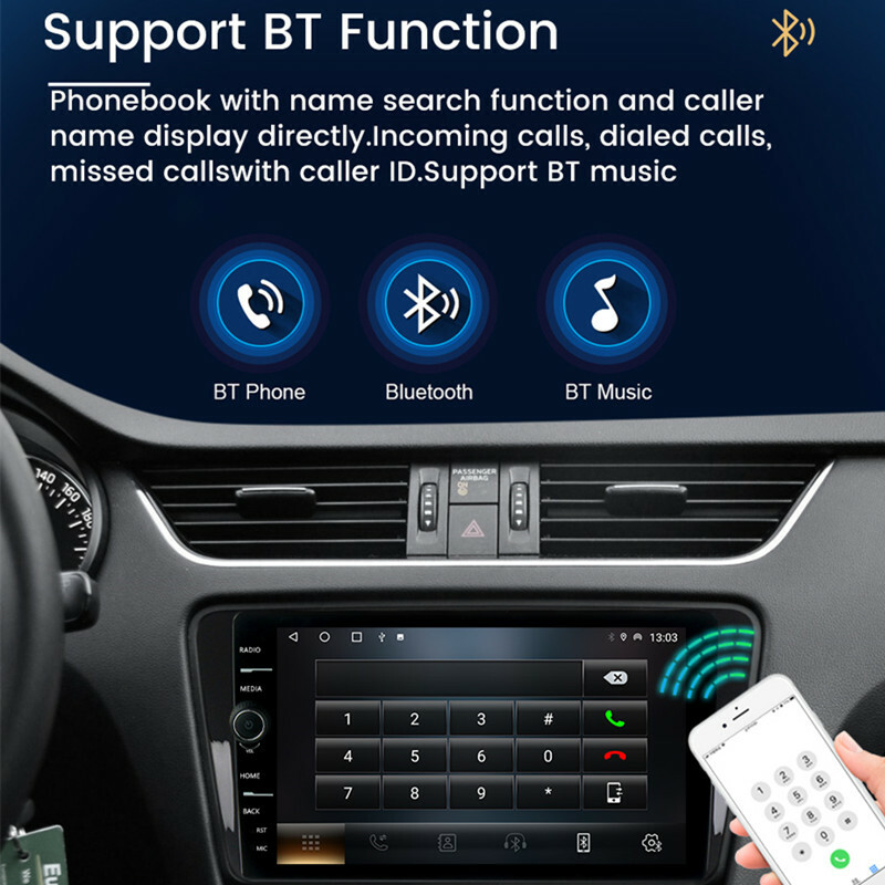 9inch Android 2din Car Radio Multimedia Video Player For 1-Series GPS Navigation