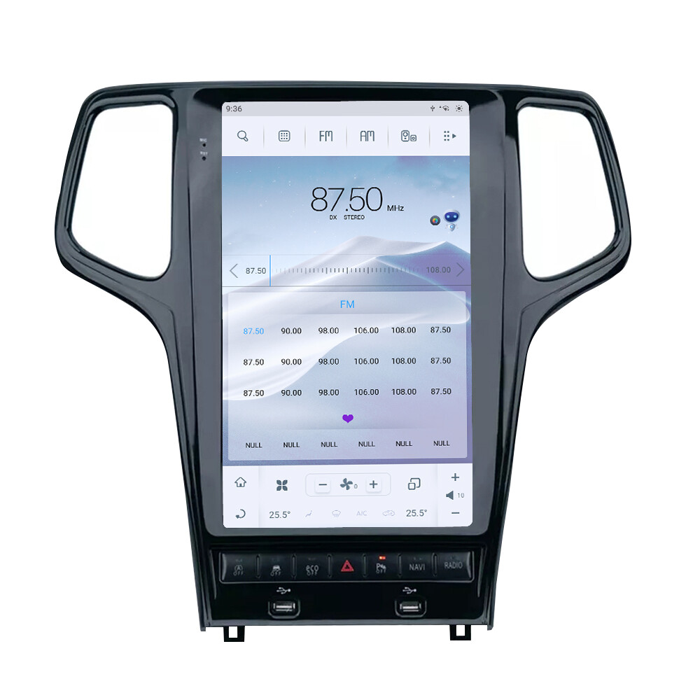 Car Radio for Jeep Grand Cherokee 2014-2019 HD GPS Carplay DSP WiFi BT Music APP