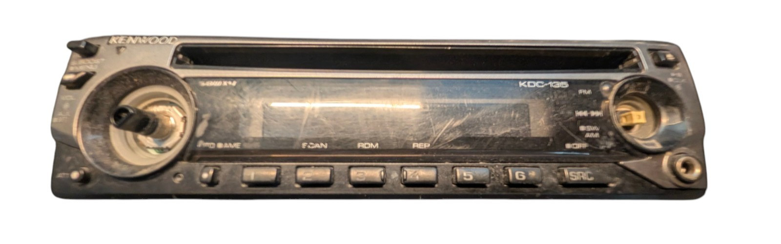 Kenwood Car Stereo Radio KDC-135 Removable FACEPLATE ONLY FOR PART OR REPAIR ONL