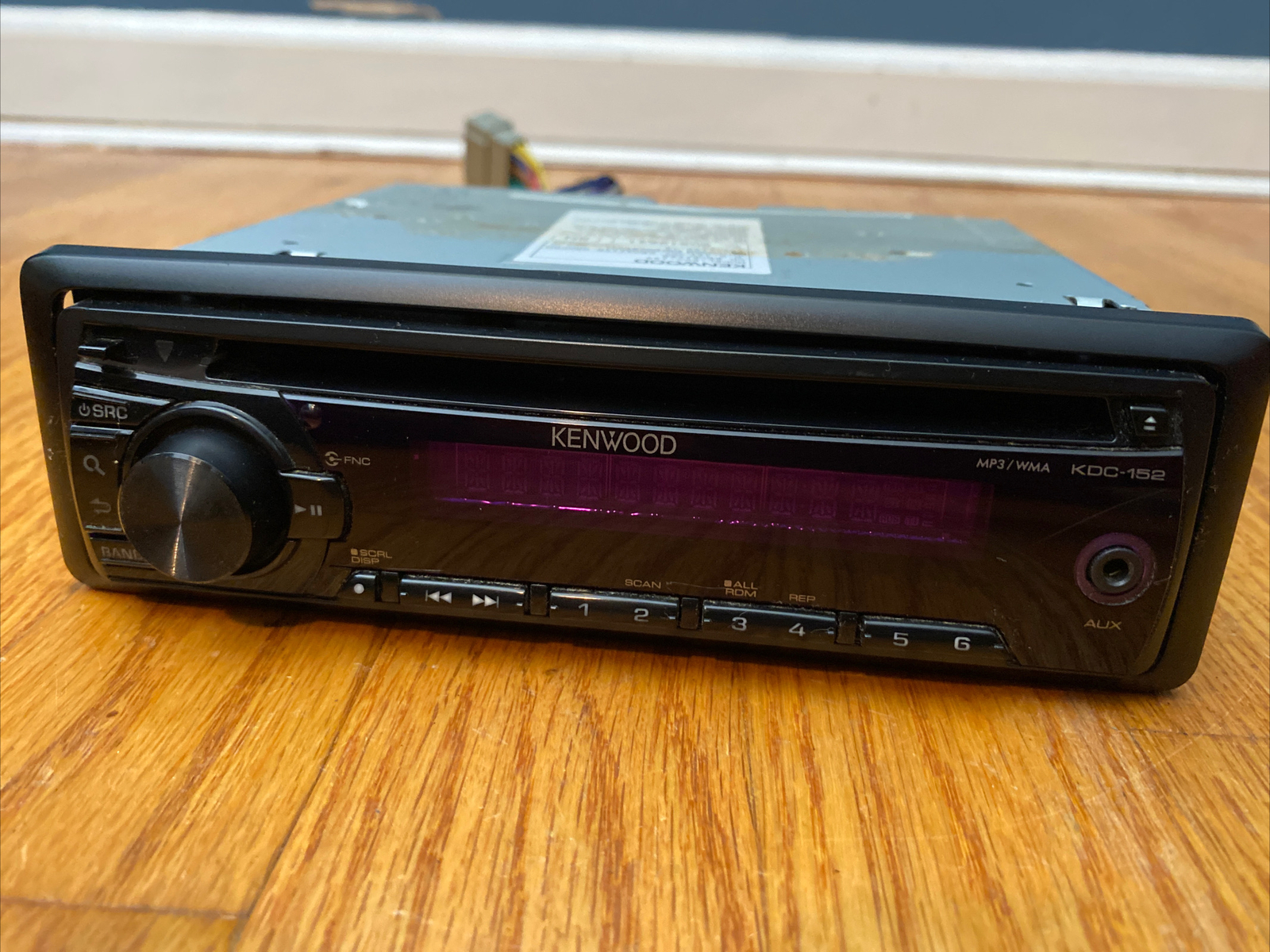 Kenwood KDC-152 CD Player/MP3 In Dash Receiver Aux