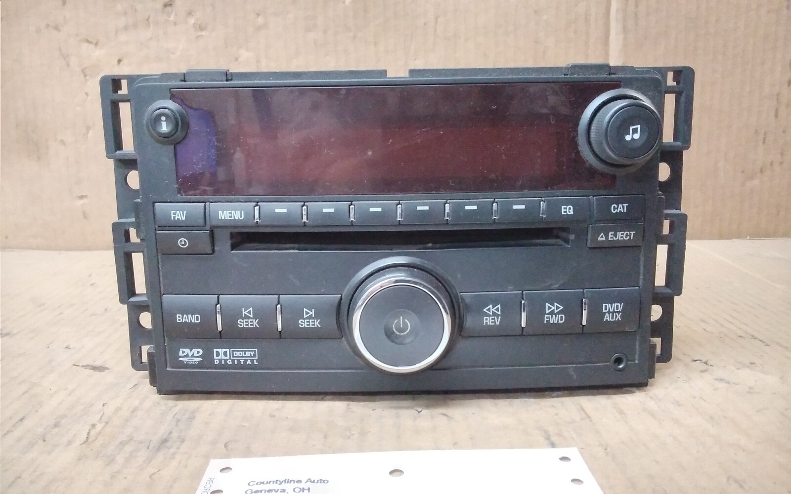 2006 SATURN VUE AM FM CD DVD MP3 RADIO ID-15804073