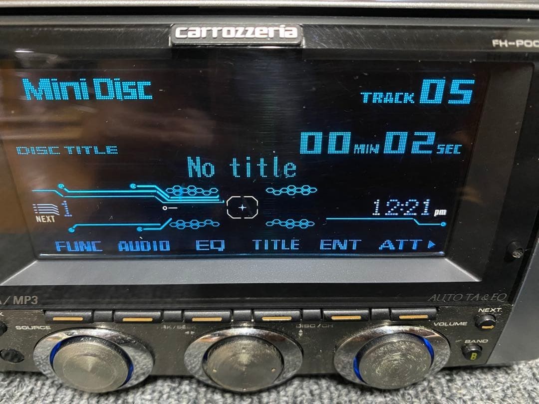 Pioneer Carrozzeria FH-P009MD 2DIN CD MD Car Stereo Bluetooth JDM Audio Japan