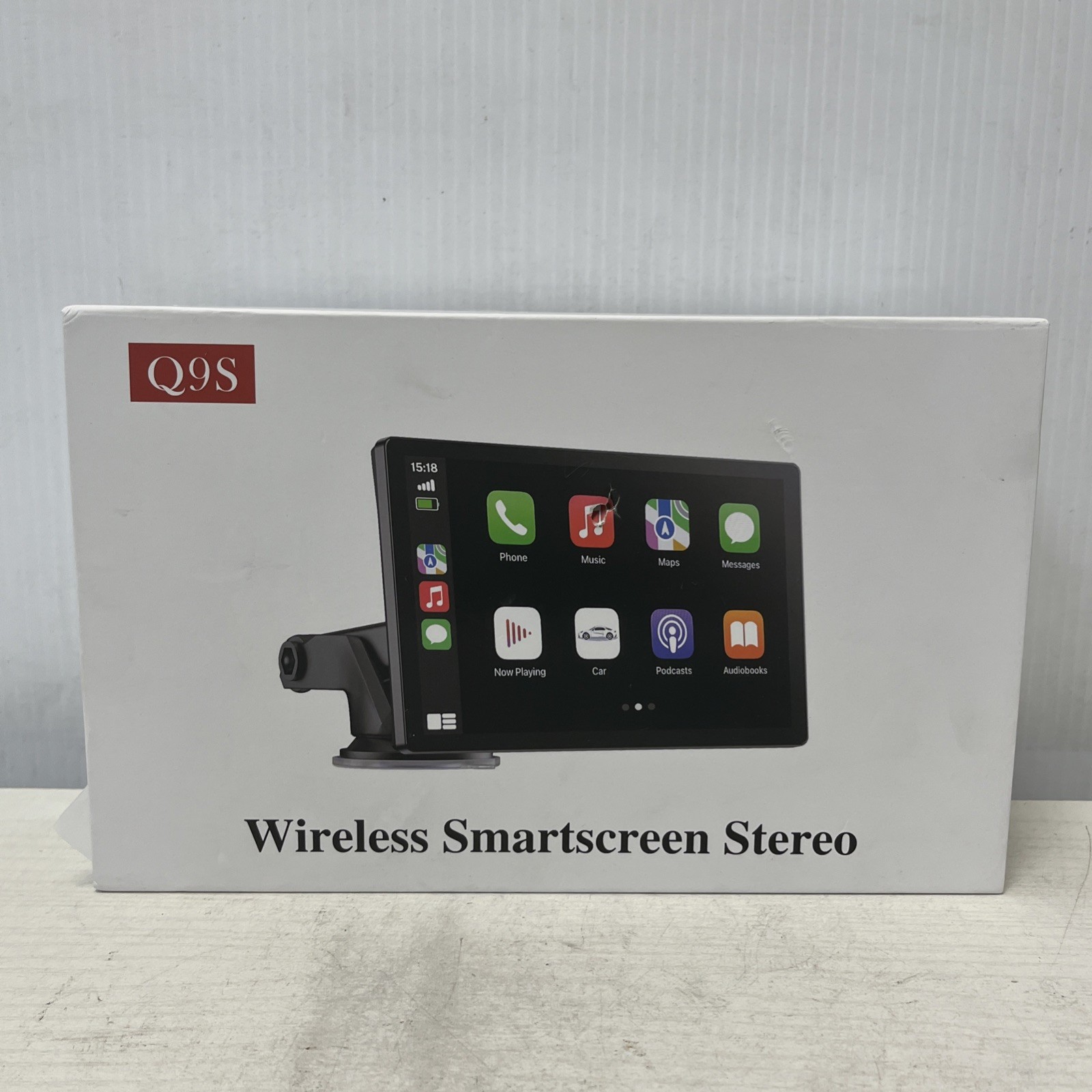 HAUXIY Q9S Wireless Smartscreen Stereo – CarPlay and Android Auto