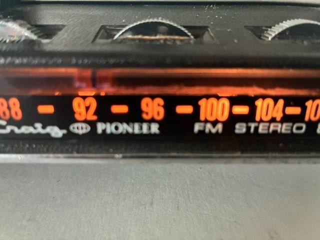 Vintage Craig Pioneer Model 3119 8-Track Player FM Radio Car Stereo Tested-Read.