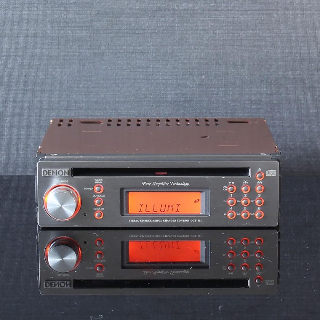 Rare DENON CD RECEIVER DCT-R1-S copper plated chassis at that time