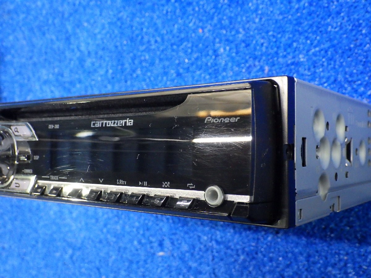 Pioneer DEH-380 Black 1DIN CD Player Harness Excellent JAPAN