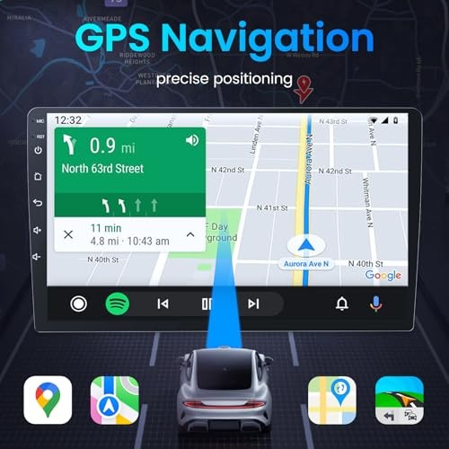 Car Radio for Dodge Ram 1500 2500 3500 2002 9 Inches 4Core 2GB RAM+32GB ROM