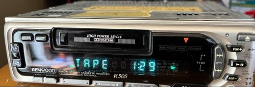 Kenwood R505 1DIN Cassette Receiver CD MD Changer Car Audio Head Unit JDM