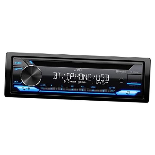 KD-SR87BT Bluetooth CD Car Stereo with USB New Single Din Receiver + CD Player