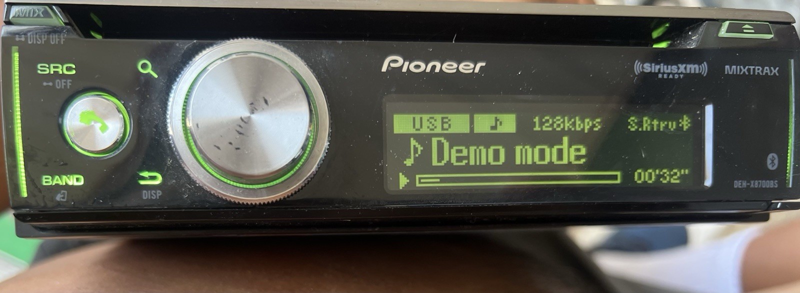 OLD SCHOOL. Pioneer DEH-X8700BS CD receiver Bluetooth App Android Pandora Talk