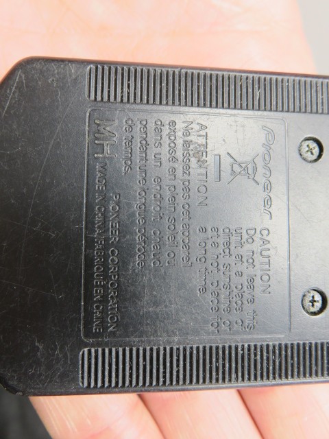 Pioneer OEM Car Audio IR Remote CXE5116 Genuine