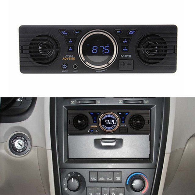 Bluetooth MP3 Radio Player Car Stereo Audio In-Dash FM Aux Input Receiver SD USB