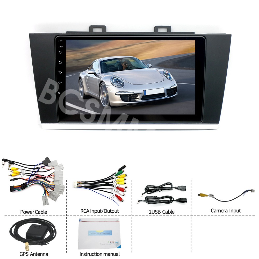 2 Din Car MP5 Player Stereo Radio Touch Screen Fit For 2015-2019 Subaru Outback