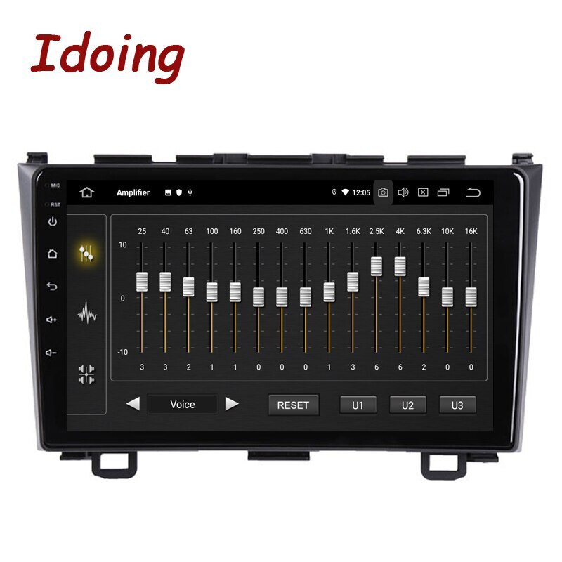 For Honda CRV 2007- 2011 Car Radio Stereo Player GPS Navi Apple CarPlay