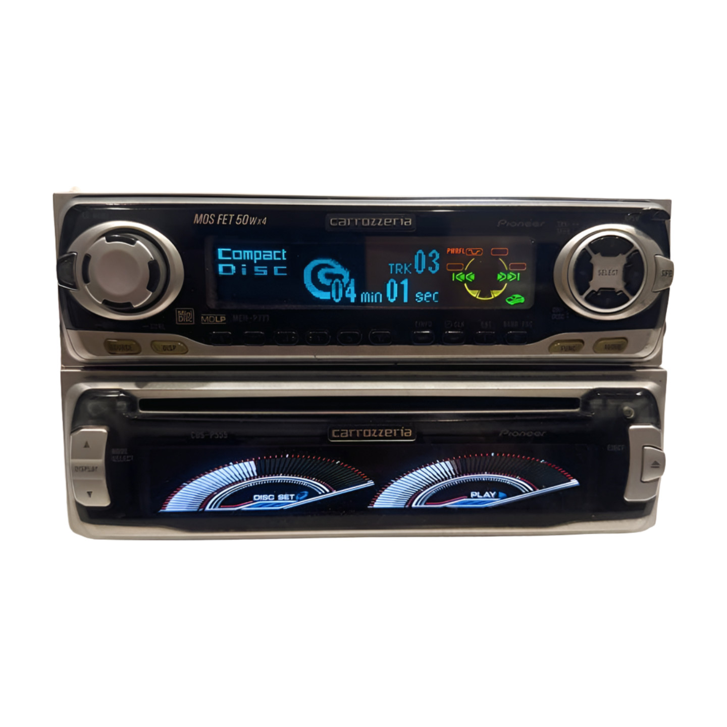 Pioneer Carrozzeria MEH-P777 CDS-P555 MD CD JDM Head Unit Japan Vintage Auth