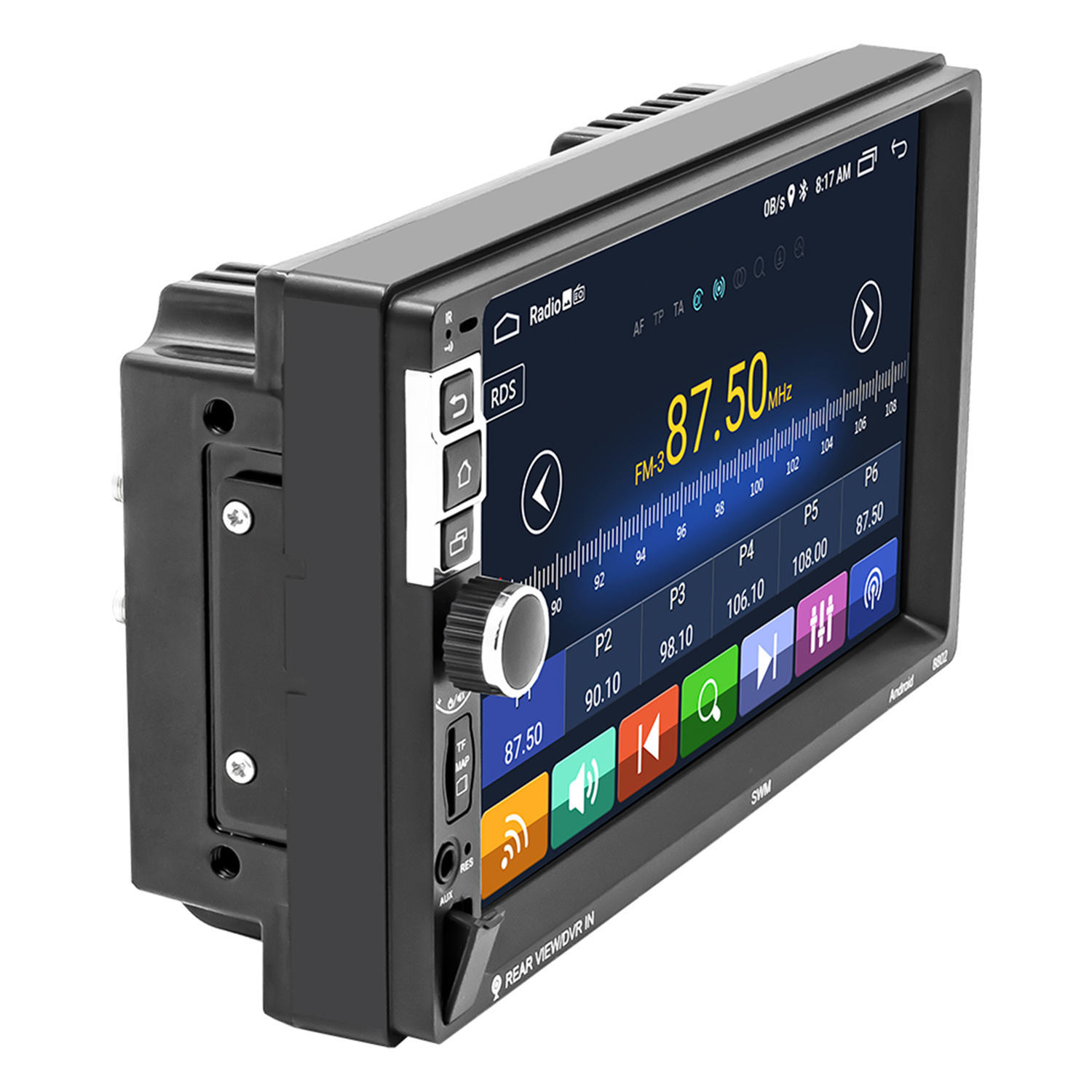Car Radio Bluetooth WIFI Steering Wheel with 7 inch Android 10.1 S-8802C 2-Din
