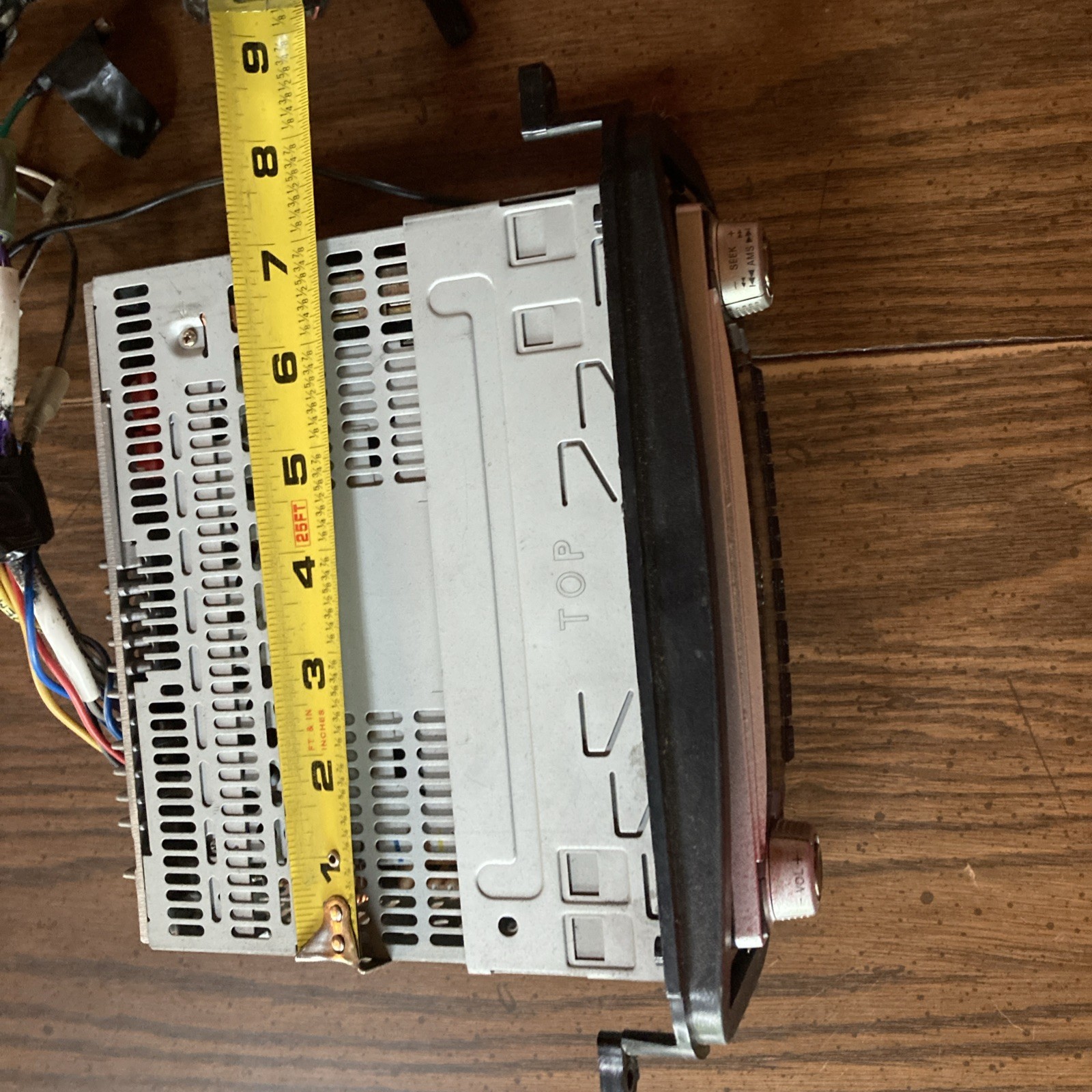 Sony CDX-CA400 CD Player In Dash Receiver AM/FM Radio Untested