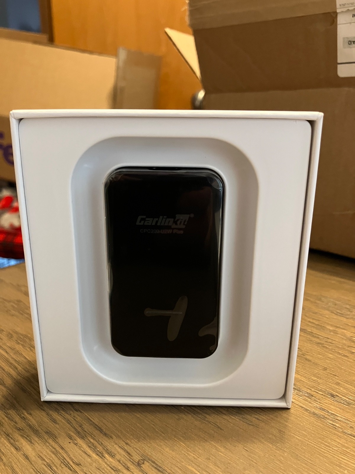 New CarlinKit Wireless Adapter for Apple CarPlay CPC200-U2W Plus