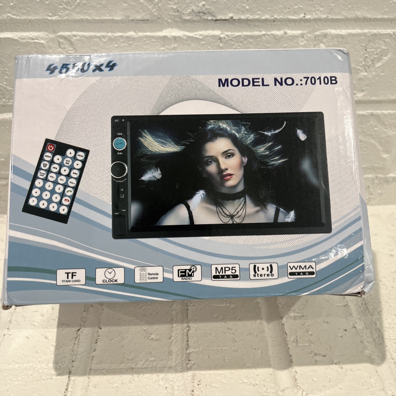 7″ Double 7010B 2DIN Car Stereo FM Radio MP5 Player Touch Screen Bluetooth AUX